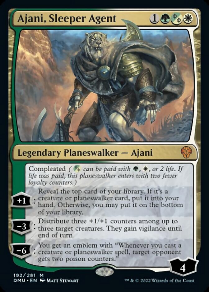 Ajani, Sleeper Agent [Dominaria United] | Cracking-Singles