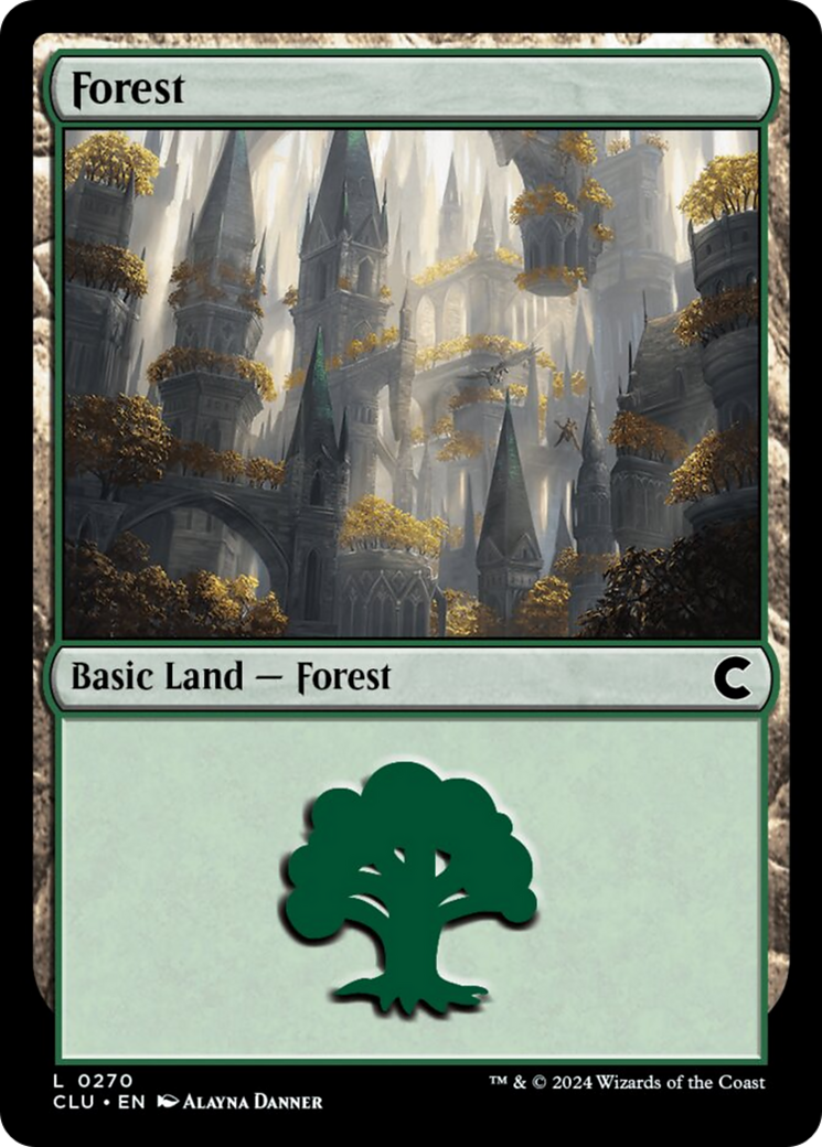 Forest (0270) [Ravnica: Clue Edition] | Cracking-Singles