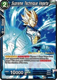 Supreme Technique Vegeta [BT8-029_PR] | Cracking-Singles