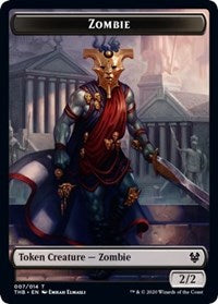 Zombie // Satyr Double-sided Token [Theros Beyond Death Tokens] | Cracking-Singles