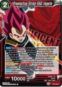 Preemptive Strike SSG Vegeta [BT6-008] | Cracking-Singles