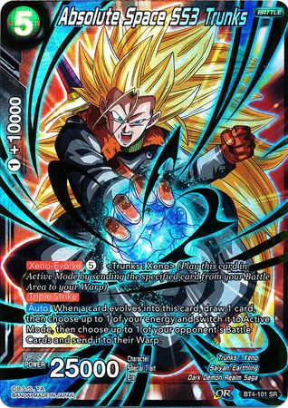 Absolute Space SS3 Trunks [BT4-101] | Cracking-Singles