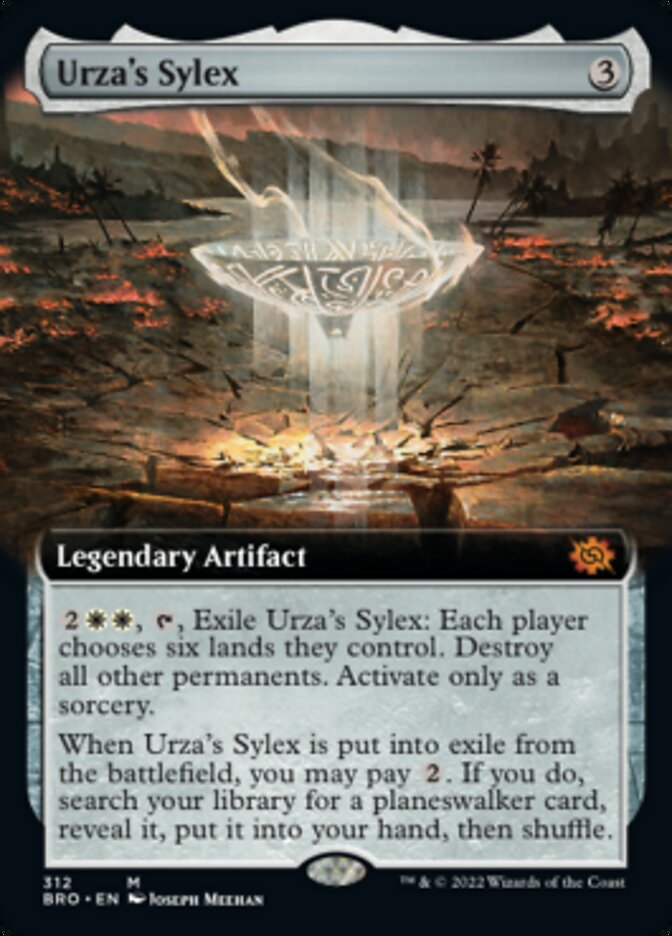 Urza's Sylex (Extended Art) [The Brothers' War] | Cracking-Singles