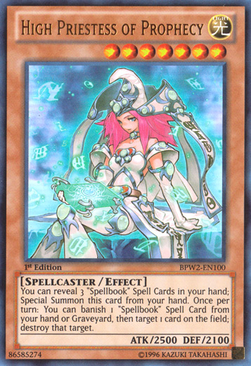 High Priestess of Prophecy [BPW2-EN100] Ultra Rare | Cracking-Singles