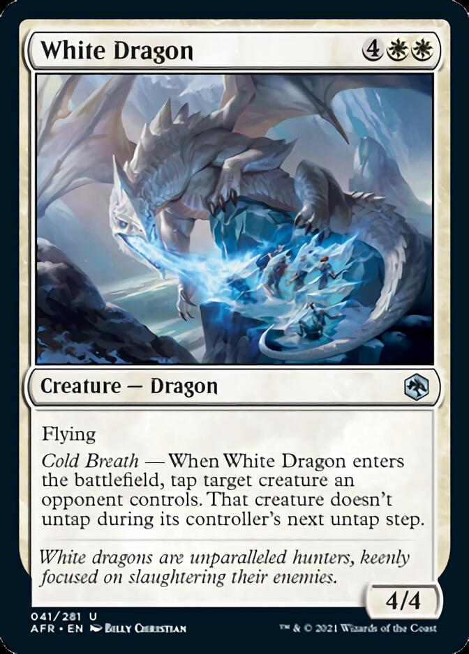 White Dragon [Dungeons & Dragons: Adventures in the Forgotten Realms] | Cracking-Singles