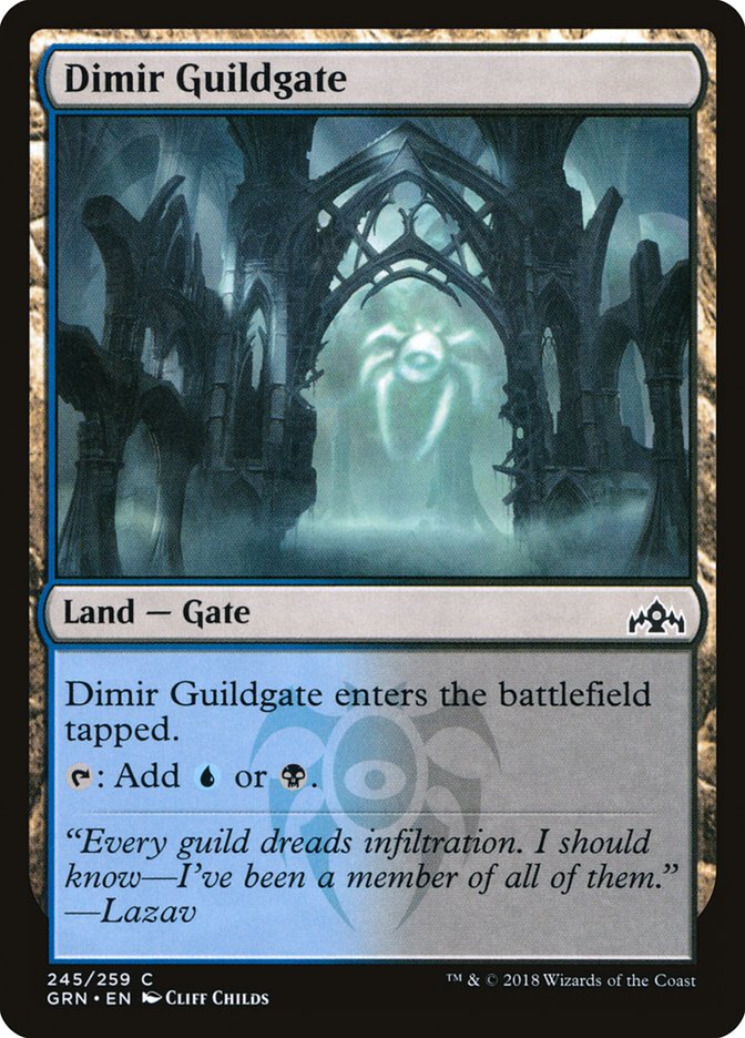 Dimir Guildgate (245/259) [Guilds of Ravnica] | Cracking-Singles