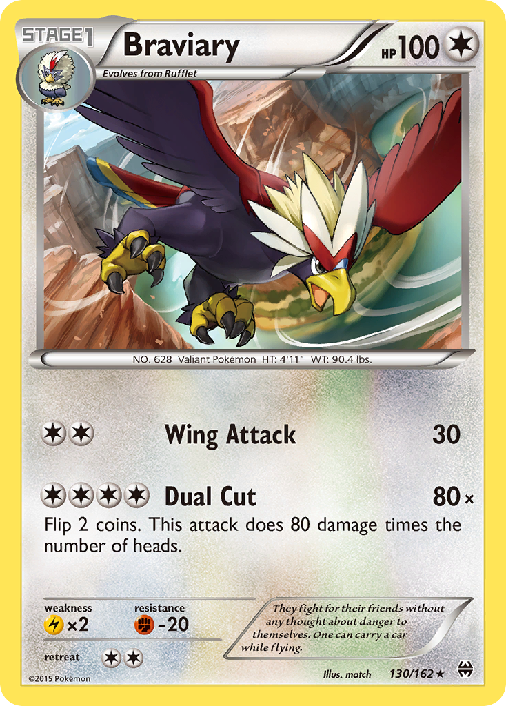 Braviary (130/162) [XY: BREAKthrough] | Cracking-Singles