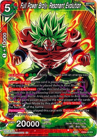 Full Power Broly, Resonant Evolution [EX04-04] | Cracking-Singles