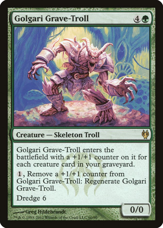 Golgari Grave-Troll [Duel Decks: Izzet vs. Golgari] | Cracking-Singles