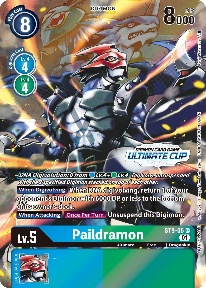 Paildramon [ST9-05] (April Ultimate Cup 2022) [Starter Deck: Ultimate Ancient Dragon Promos] | Cracking-Singles