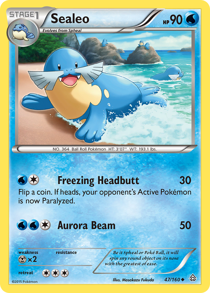 Sealeo (47/160) [XY: Primal Clash] | Cracking-Singles