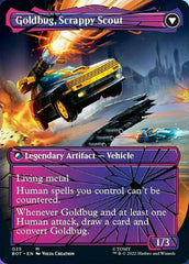 Goldbug, Humanity's Ally // Goldbug, Scrappy Scout (Shattered Glass) [Universes Beyond: Transformers] | Cracking-Singles