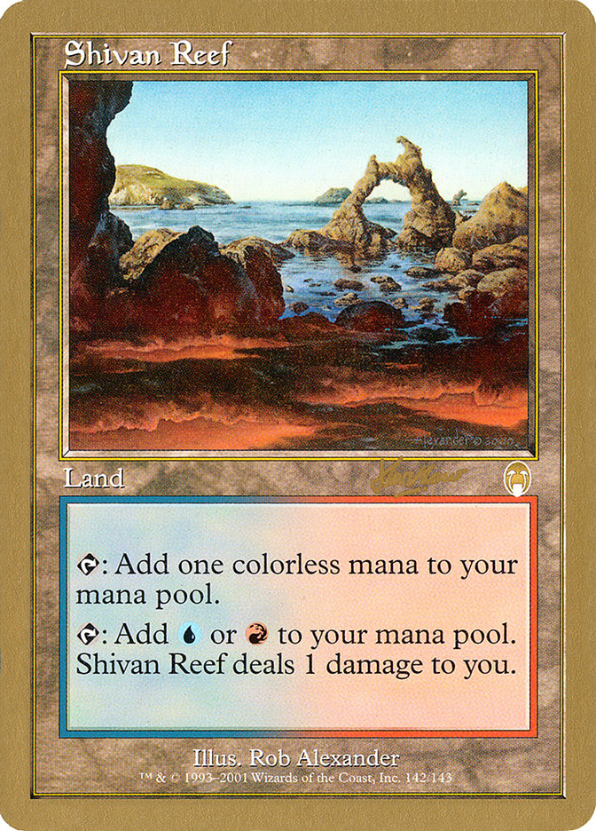 Shivan Reef (Sim Han How) [World Championship Decks 2002] | Cracking-Singles