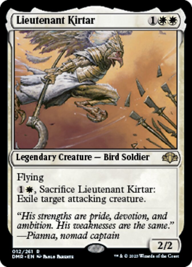 Lieutenant Kirtar [Dominaria Remastered] | Cracking-Singles