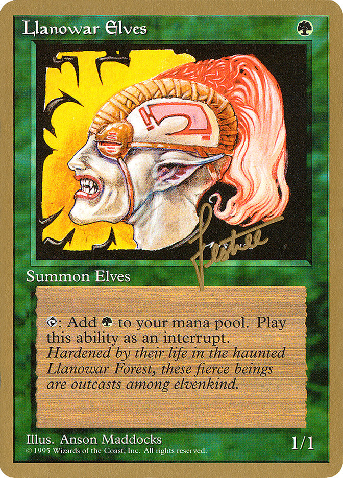 Llanowar Elves (Bertrand Lestree) [Pro Tour Collector Set] | Cracking-Singles