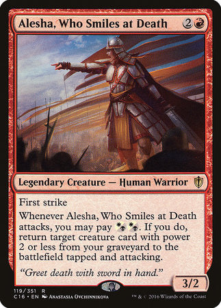 Alesha, Who Smiles at Death [Commander 2016] | Cracking-Singles