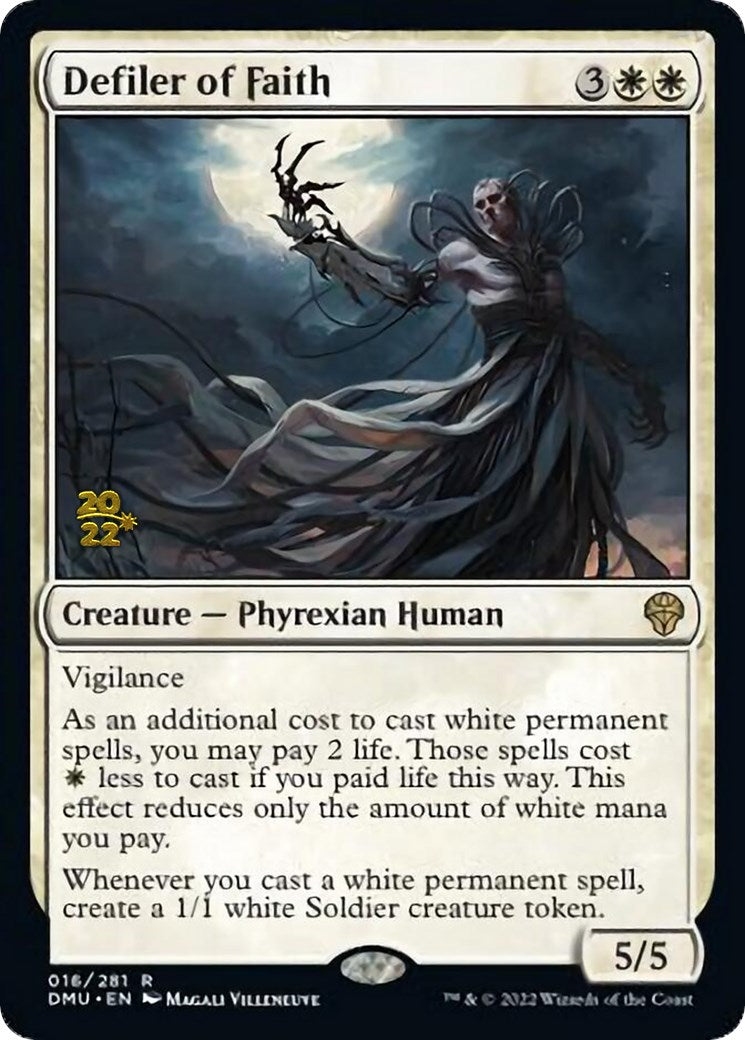 Defiler of Faith [Dominaria United Prerelease Promos] | Cracking-Singles