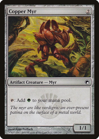 Copper Myr [Scars of Mirrodin] | Cracking-Singles