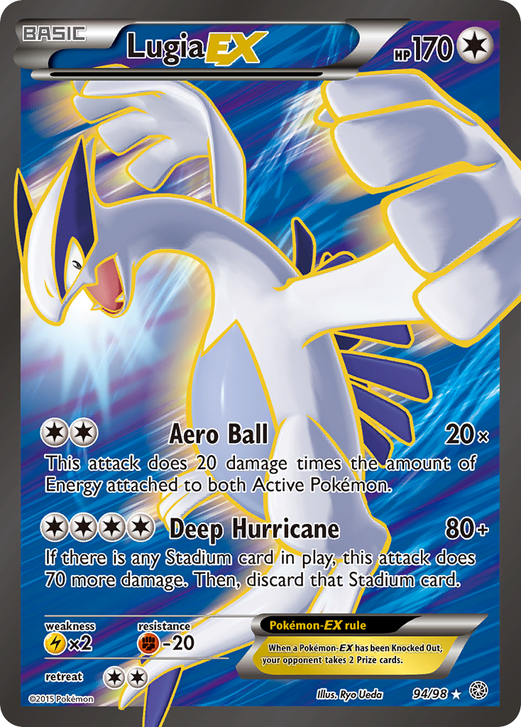 Lugia EX (94/98) [XY: Ancient Origins] | Cracking-Singles