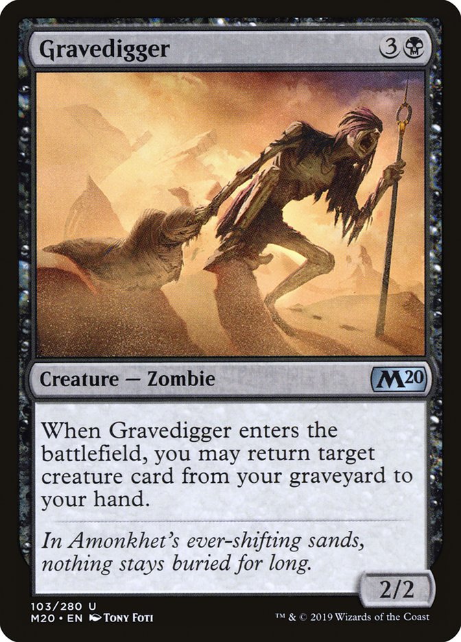 Gravedigger [Core Set 2020] | Cracking-Singles