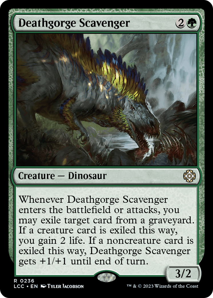 Deathgorge Scavenger [The Lost Caverns of Ixalan Commander] | Cracking-Singles