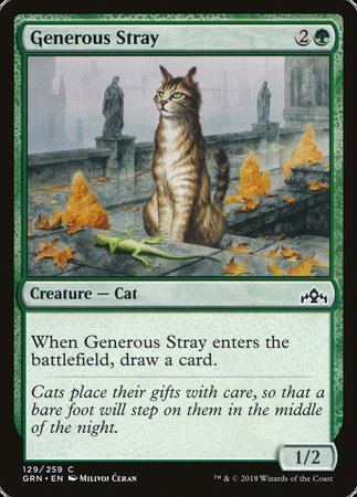 Generous Stray [Guilds of Ravnica] | Cracking-Singles