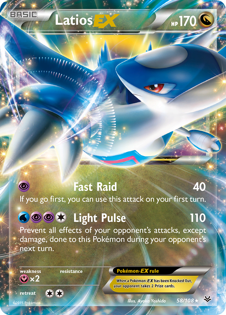 Latios EX (58/108) [XY: Roaring Skies] | Cracking-Singles