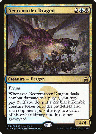 Necromaster Dragon [Dragons of Tarkir Promos] | Cracking-Singles