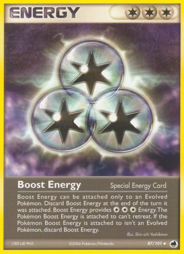 Boost Energy (87/101) [EX: Dragon Frontiers] | Cracking-Singles