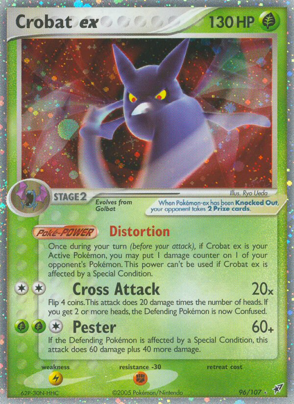 Crobat ex (96/107) [EX: Deoxys] | Cracking-Singles