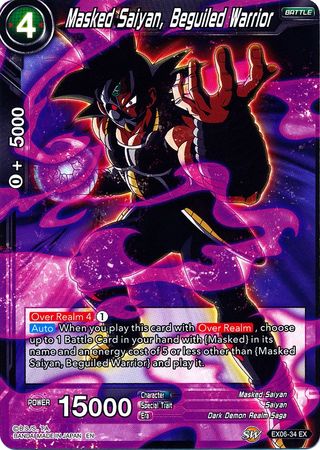 Masked Saiyan, Beguiled Warrior [EX06-34] | Cracking-Singles