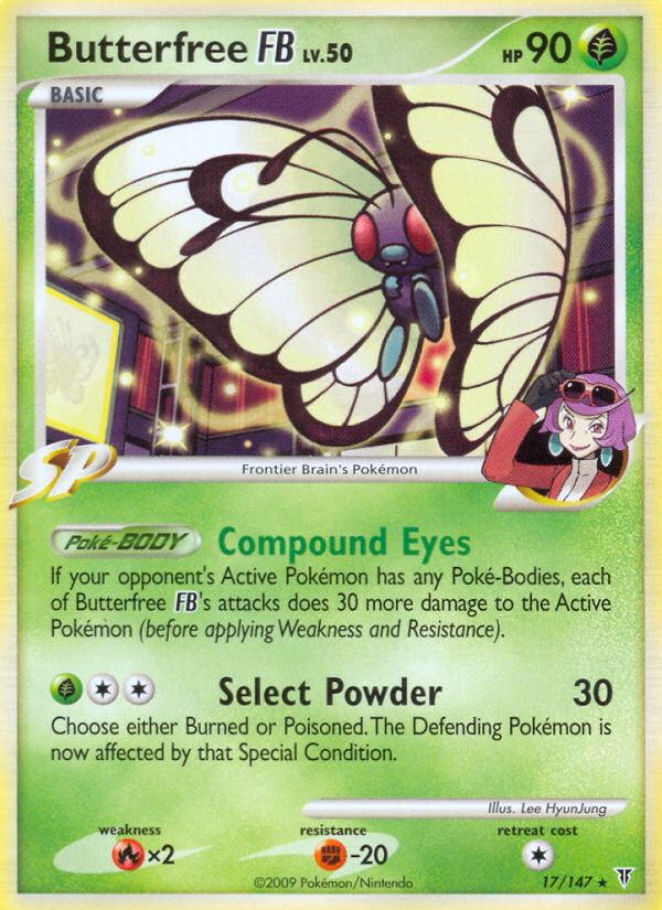 Butterfree FB (17/147) [Platinum: Supreme Victors] | Cracking-Singles