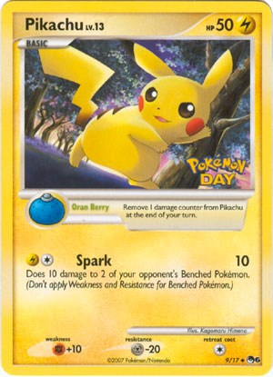 Pikachu (9/17) (Pokemon Day) [POP Series 6] | Cracking-Singles