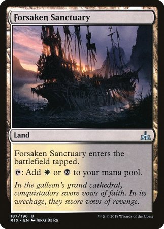 Forsaken Sanctuary [Rivals of Ixalan] | Cracking-Singles