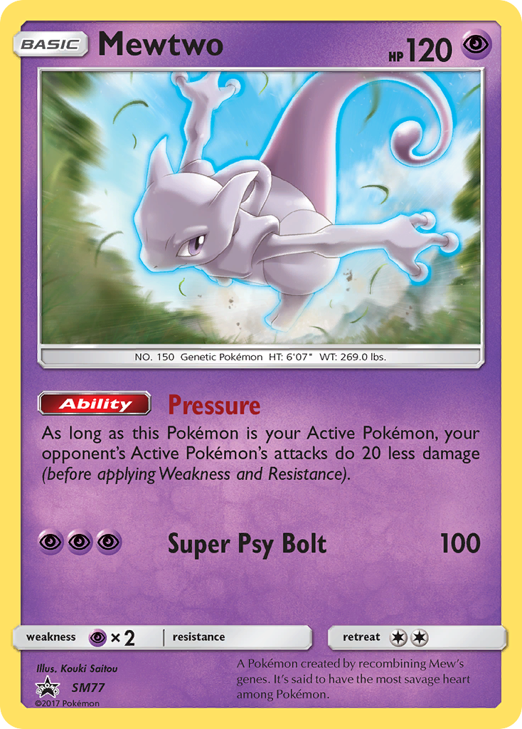 Mewtwo (SM77) [Sun & Moon: Black Star Promos] | Cracking-Singles