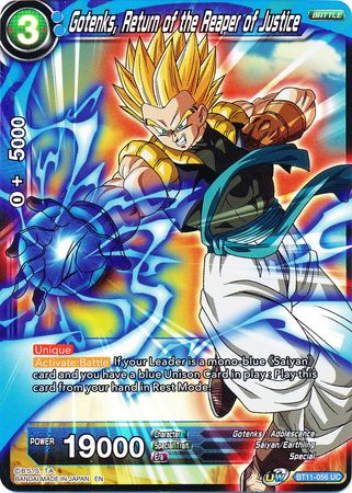 Gotenks, Return of the Reaper of Justice [BT11-056] | Cracking-Singles