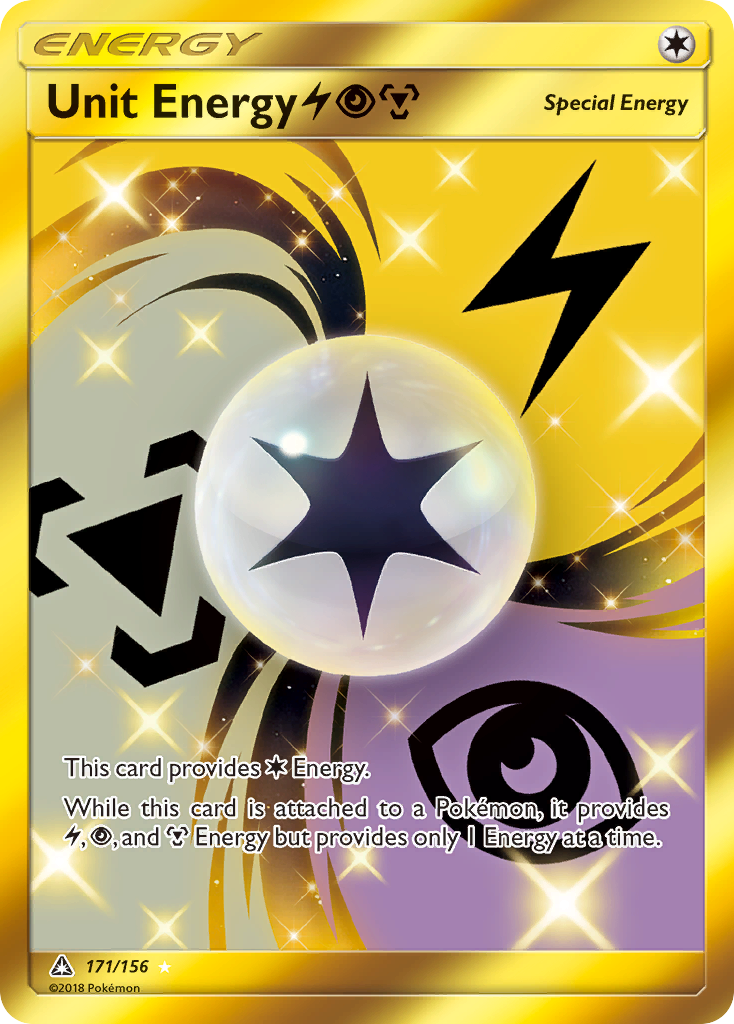 Unit Energy (171/156) (Lightning, Psychic, Metal) [Sun & Moon: Ultra Prism] | Cracking-Singles