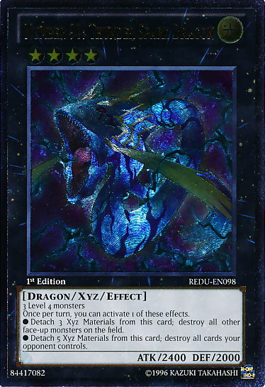 Number 91: Thunder Spark Dragon [REDU-EN098] Ultimate Rare | Cracking-Singles