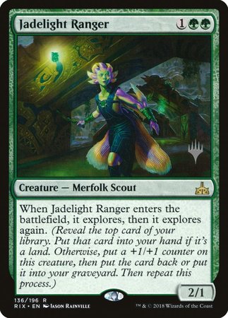 Jadelight Ranger [Rivals of Ixalan Promos] | Cracking-Singles