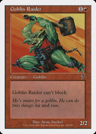 Goblin Raider [Seventh Edition] | Cracking-Singles