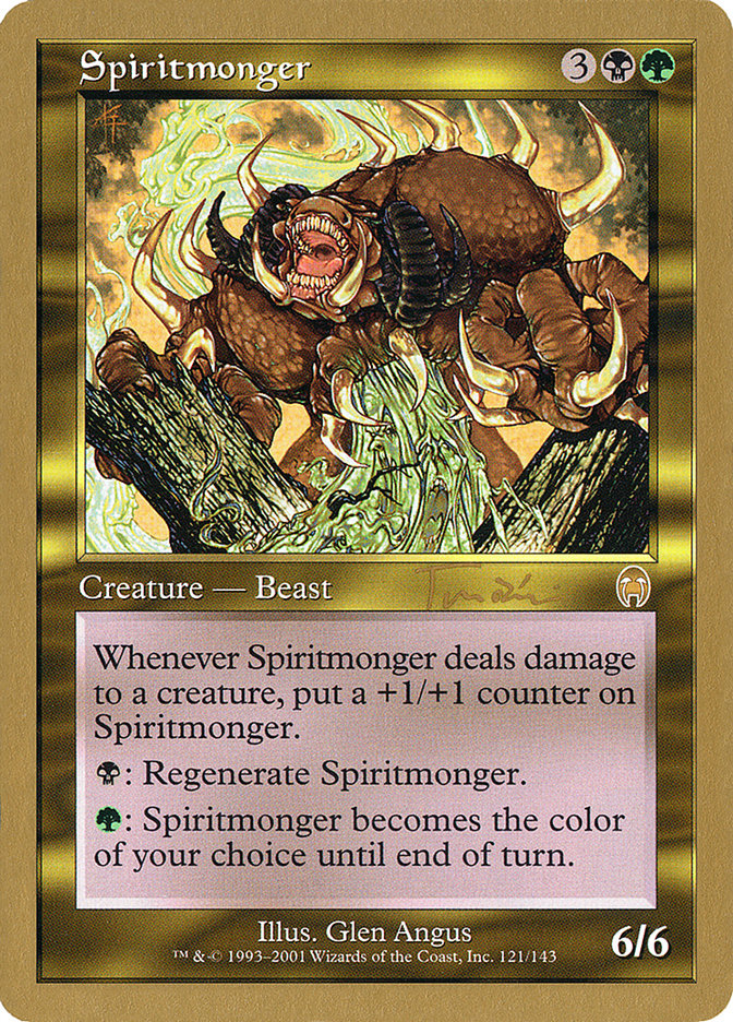 Spiritmonger (Jan Tomcani) [World Championship Decks 2001] | Cracking-Singles