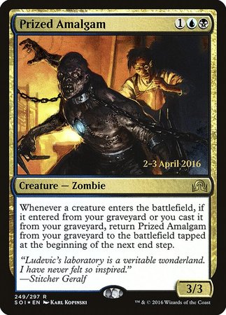 Prized Amalgam [Shadows over Innistrad Promos] | Cracking-Singles