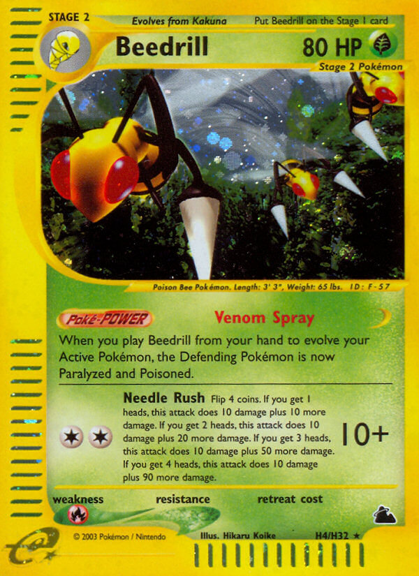 Beedrill (H4/H32) [Skyridge] | Cracking-Singles