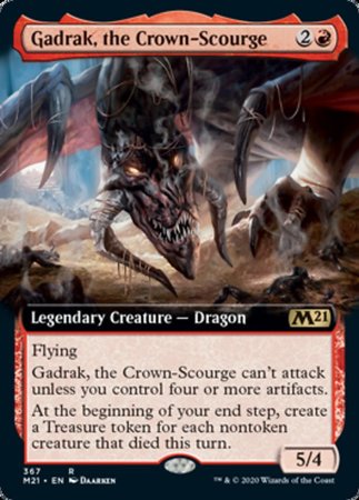 Gadrak, the Crown-Scourge (Extended Art) [Core Set 2021] | Cracking-Singles