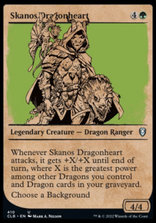 Skanos Dragonheart (Showcase) [Commander Legends: Battle for Baldur's Gate] | Cracking-Singles