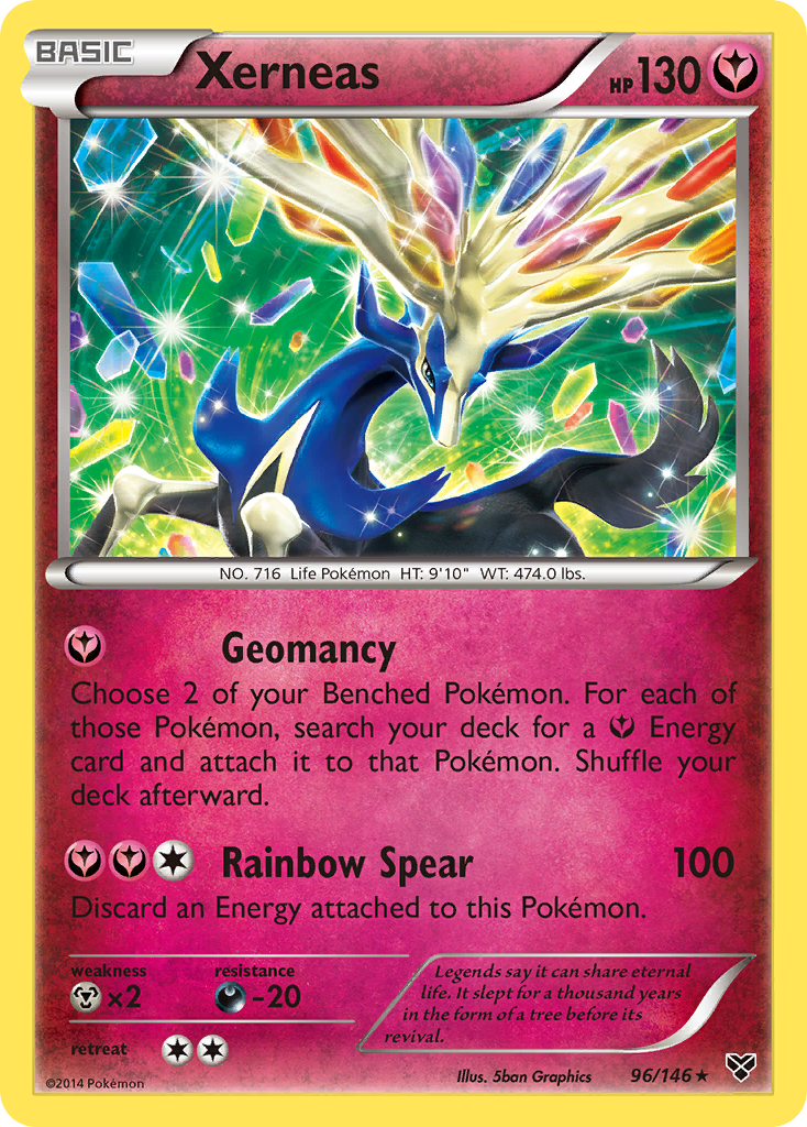 Xerneas (96/146) [XY: Base Set] | Cracking-Singles