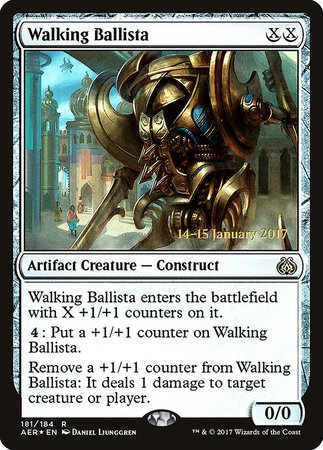 Walking Ballista [Aether Revolt Prerelease Promos] | Cracking-Singles