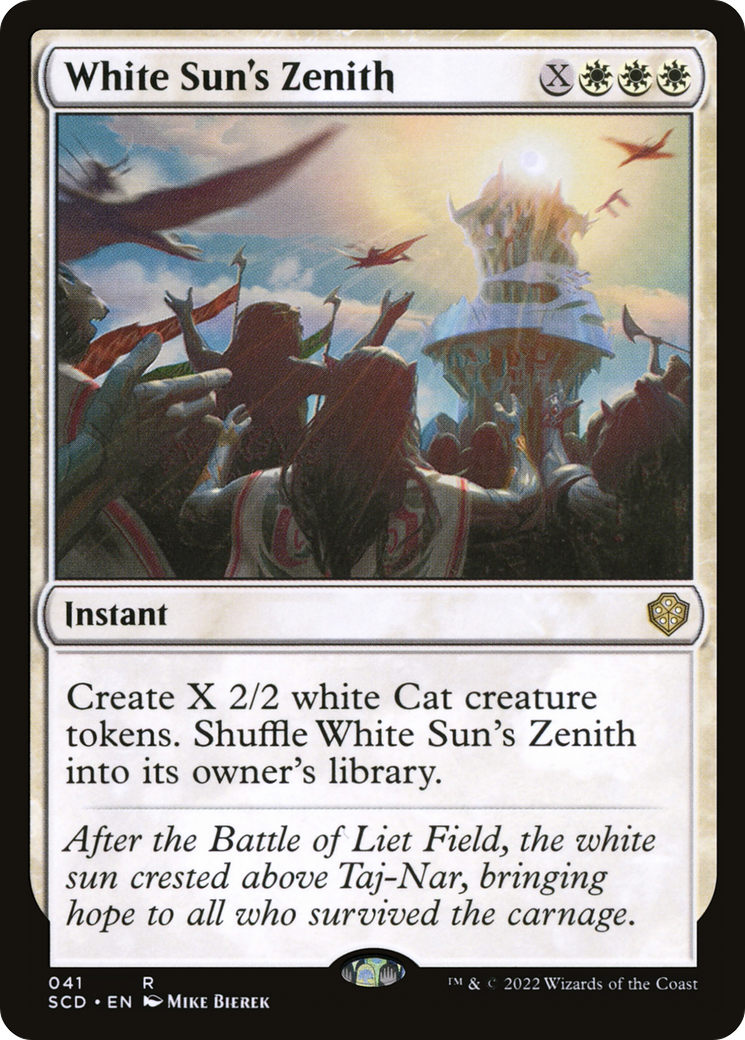 White Sun's Zenith [Starter Commander Decks] | Cracking-Singles