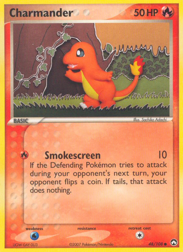 Charmander (48/108) [EX: Power Keepers] | Cracking-Singles