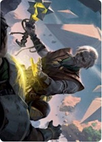 Expedition Healer Art Card [Zendikar Rising Art Series] | Cracking-Singles